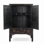 Red & Black Lacquer Wedding Cabinet From Shanxi - 19thC - Image 3