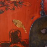 Red & Black Lacquer Wedding Cabinet From Shanxi - 19thC - Image 7