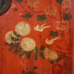 Red & Black Lacquer Wedding Cabinet From Shanxi - 19thC - Image 9