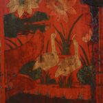 Red & Black Lacquer Wedding Cabinet From Shanxi - 19thC - Image 10
