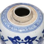 Blue & White Porcelain Ginger Jar - Lucky Symbols - Image 3