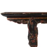 Lacquer Chinese Bench From Jiangxi Province - 19thC - Image 2