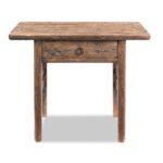Bleached Provincial Table From Shanxi - 19th Century