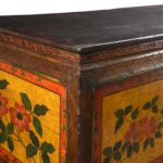 Tibetan Altar Cabinet With Original Painting - 19thC - Image 9