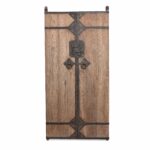Iron Bound Elm Doors From Shanxi Province - 19thC