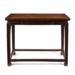 Ming Style Half Table From Shanxi Province - Early 19th Century