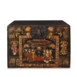 Painted Opera Chest From Shanxi - 19th Century