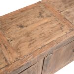 4 Door Rustic Elm Sideboard From Shanxi - 19thC - Image 4
