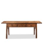 Three Drawer Console Table From Shanxi - 19th Century
