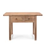 Two Drawer Chinese Farmhouse Console Table  - 19th Century