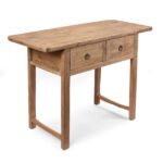 Two Drawer Chinese Farmhouse Console Table  - 19th Century - Image 4