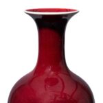 Flambe Glaze Porcelain Fengweizhen Vase - Image 2