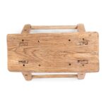 Bleached Elm Farmers Stool - 19th Century - Image 4