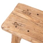 Bleached Elm Farmers Stool - 19th Century - Image 6
