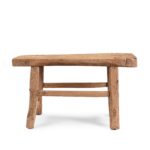 Bleached Chinese Farmers Stool - 19th Century - Image 4