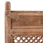 Old Yumu Elm Lattice Door Screen From Shanxi - 19thC - Image 2
