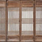 Old Yumu Window Shutter & Frame (Set Of 4) - 19th Century - Image 2