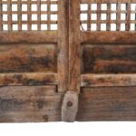 Old Yumu Window Shutter & Frame (Set Of 4) - 19th Century - Image 5