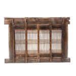 Old Yumu Window Shutter & Frame (Set Of 4) - 19th Century - Image 7