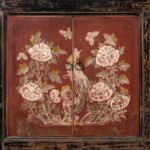 Red & Black Painted Sideboard From Shanxi - 19th Century - Image 4
