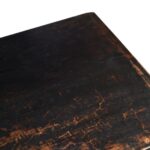Red & Black Painted Five Drawer Altar Table - 19th Century - Image 8