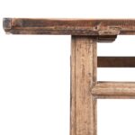 Rustic Walnut Coffee Table From Henan - Ca 1900 - Image 2