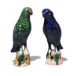 Porcelain Parrot Joss Stick Holder - Image 2