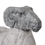 Hand Carved Granite Rams From Hebei Province - Image 3