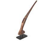Old Wooden Plough Handles On Stand from Indonesia - Image 7
