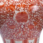 Kangxi Orange Porcelain Temple Jar - Image 6