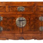 Tianjin Sideboard Made From Burr Elm - 19th Century - Image 4