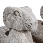 Hand Carved Granite Ram From Hebei Province - Image 2