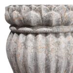 Hand Carved Chinese Stone Plant Stand - Image 2