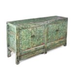 Mint Painted Sideboard From Shanxi - Image 4