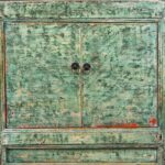 Mint Painted Sideboard From Shanxi - Image 2