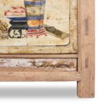 Pale Painted Sideboard From Shanxi - 19th Century - Image 7