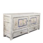 White Painted Sideboard From Mongolia - Ca 1920 - Image 3