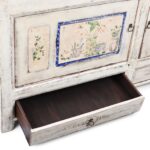 White Painted Sideboard From Mongolia - Ca 1920 - Image 8