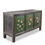 Painted Floral Sideboard From Shanxi - 19th century - Image 4