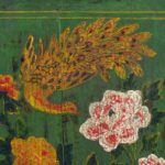 Painted Floral Sideboard From Shanxi - 19th century - Image 9