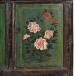 Painted Floral Sideboard From Shanxi - 19th century - Image 8