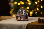 Christmas Nativity Scene Snow Globe Resin Festive Decoration - Image 7