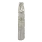 Extra Long Hot Water Bottle with Faux Fur Cover - GREY
