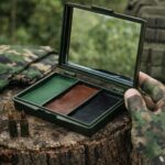 3 Colour Camouflage Face Paint Kit with Mirror for Airsoft, Military & Halloween Makeup - Image 6