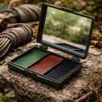 3 Colour Camouflage Face Paint Kit with Mirror for Airsoft, Military & Halloween Makeup