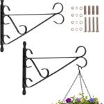 Heavy Duty Hanging Basket Brackets 2 Pack