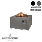 Small Square Grey Cocoon - Image 3