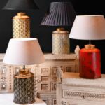 Indian Toleware Tea Caddy Lamp