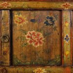 Tibetan Altar Cabinet with Original Painting - 19th Century - Image 6
