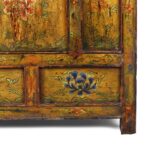 Tibetan Altar Cabinet with Original Painting - 19th Century - Image 8